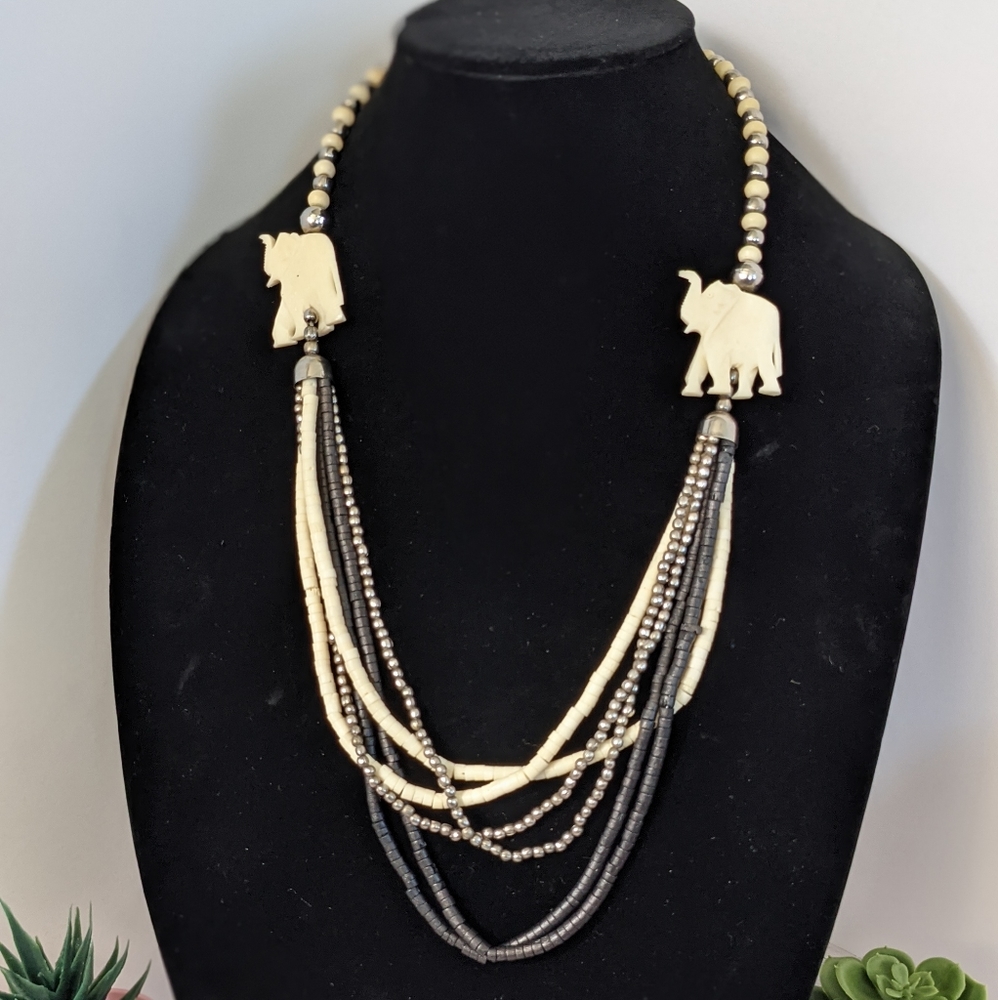 Wooden Animal Necklace